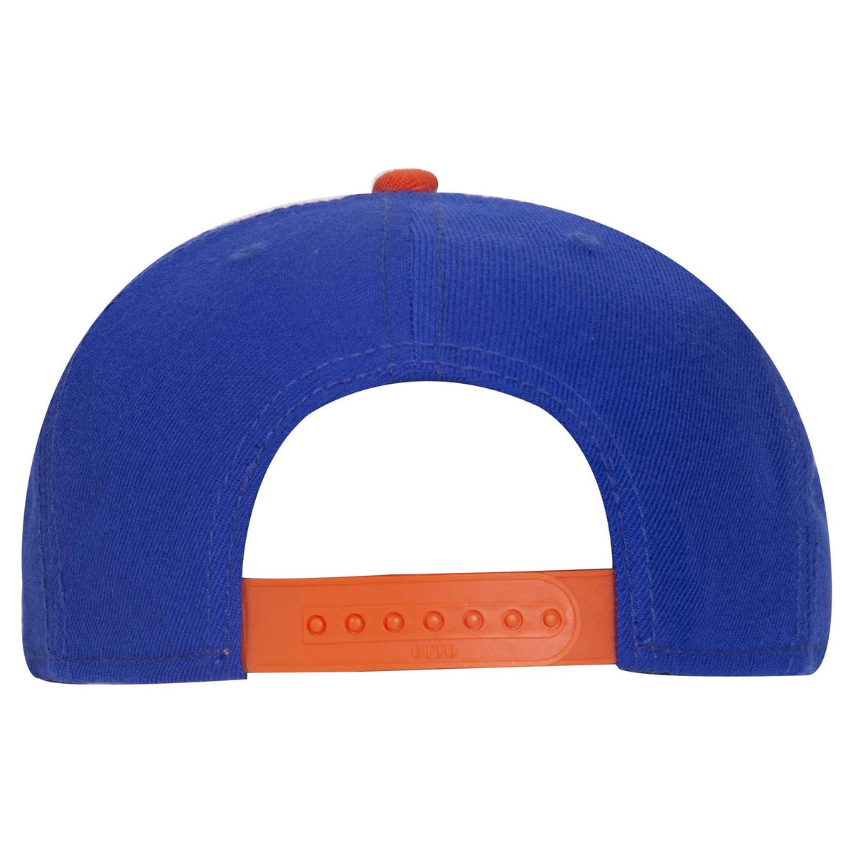 Rear View of 620101 - Org/Ryl/Ryl OTTO CAP "OTTO SNAP" 6 Panel Pro Style Snapback Hat