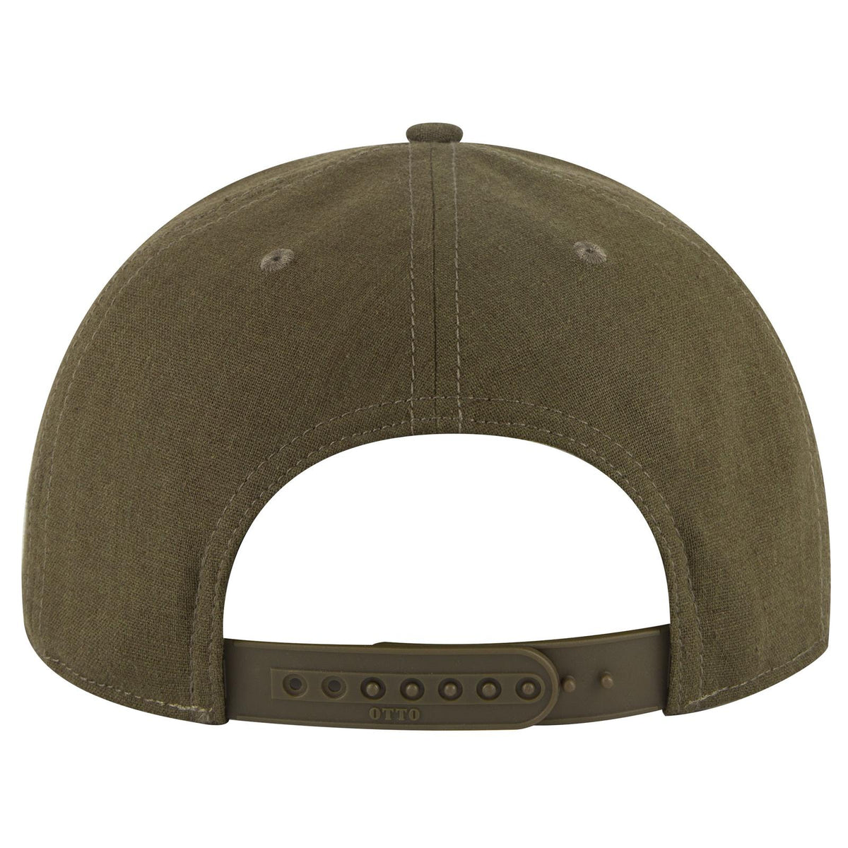 Rear View of 8311283 - Ml Grn/Crk/Ml Grn OTTO CAP "OTTO SNAP" 6 Panel Pro Style Snapback Hat