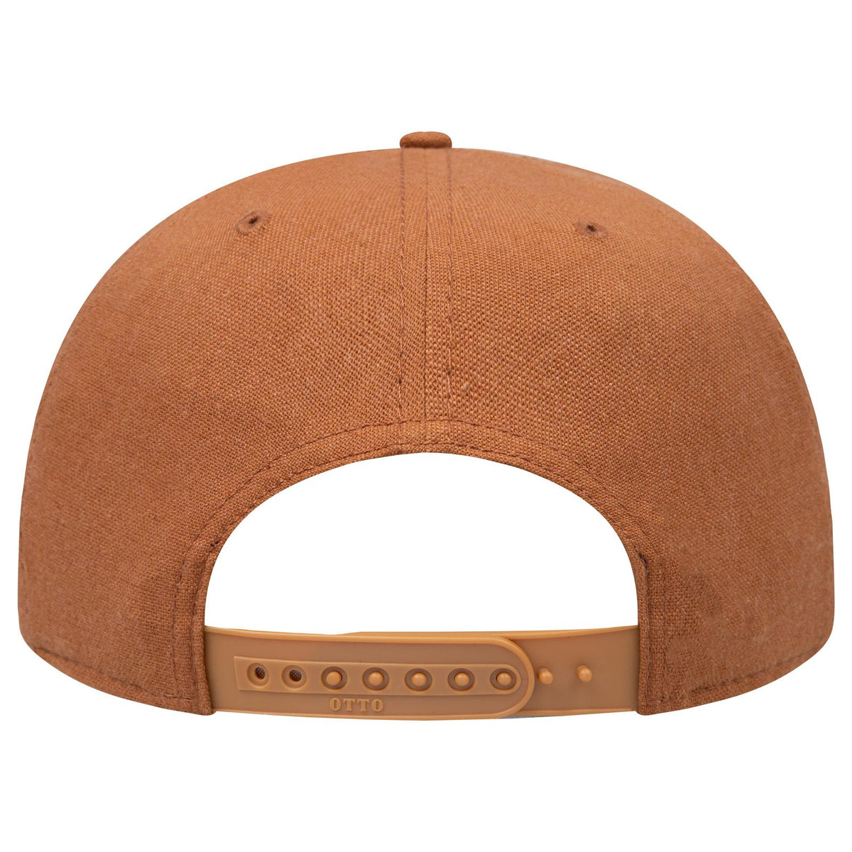 Rear View of 8411284 - Cy Brn/Crk/Cy Brn OTTO CAP "OTTO SNAP" 5 Panel Pro Style Snapback Hat