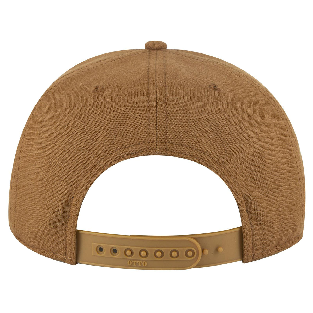 Rear View of 8411284 - Cy Brn/Crk/Cy Brn OTTO CAP "OTTO SNAP" 6 Panel Pro Style Snapback Hat