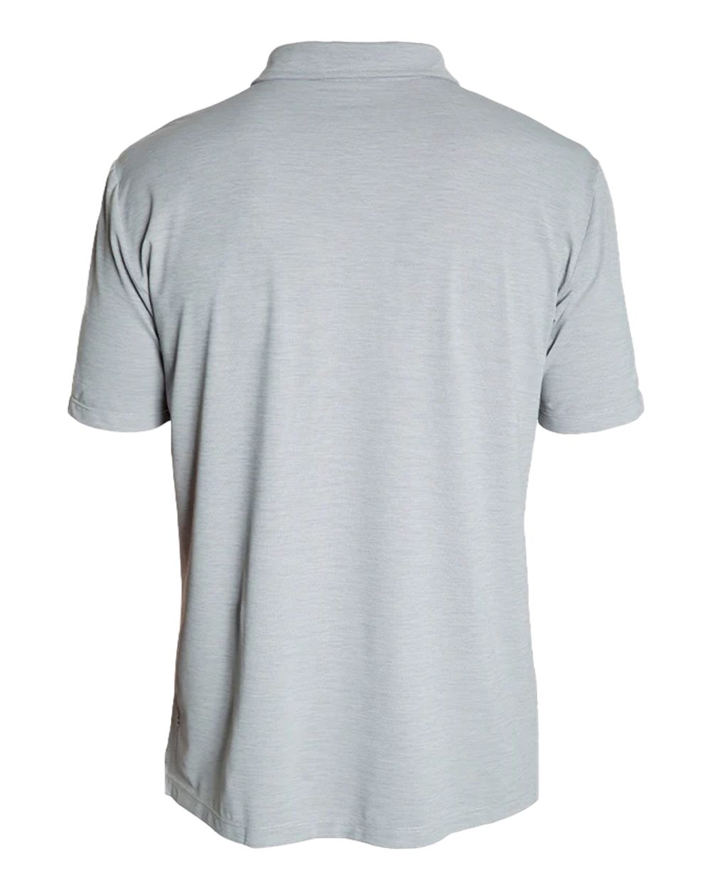 Front View of Alloy Heathered Low Pro Tech Polo - MPLPRS0