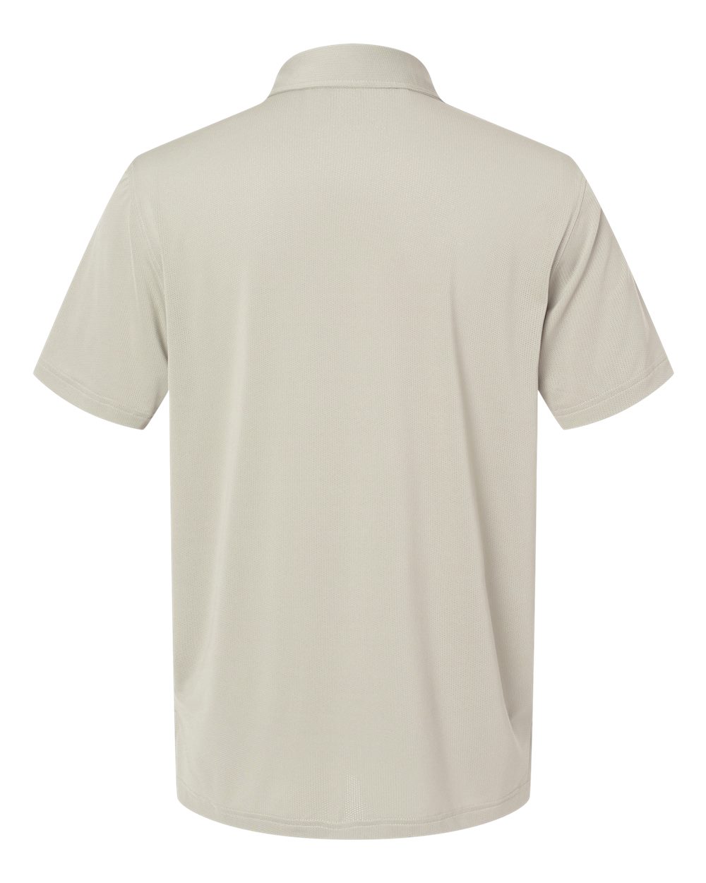 Front View of Alumina Button Down Short Sleeve Shirt - A595