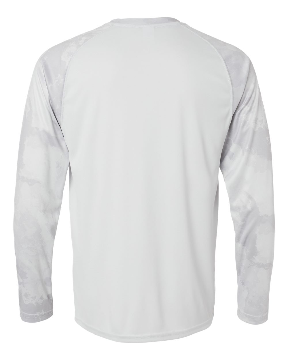 Front View of Aluminum Cabo Camo Performance Long Sleeve T-Shirt - 228