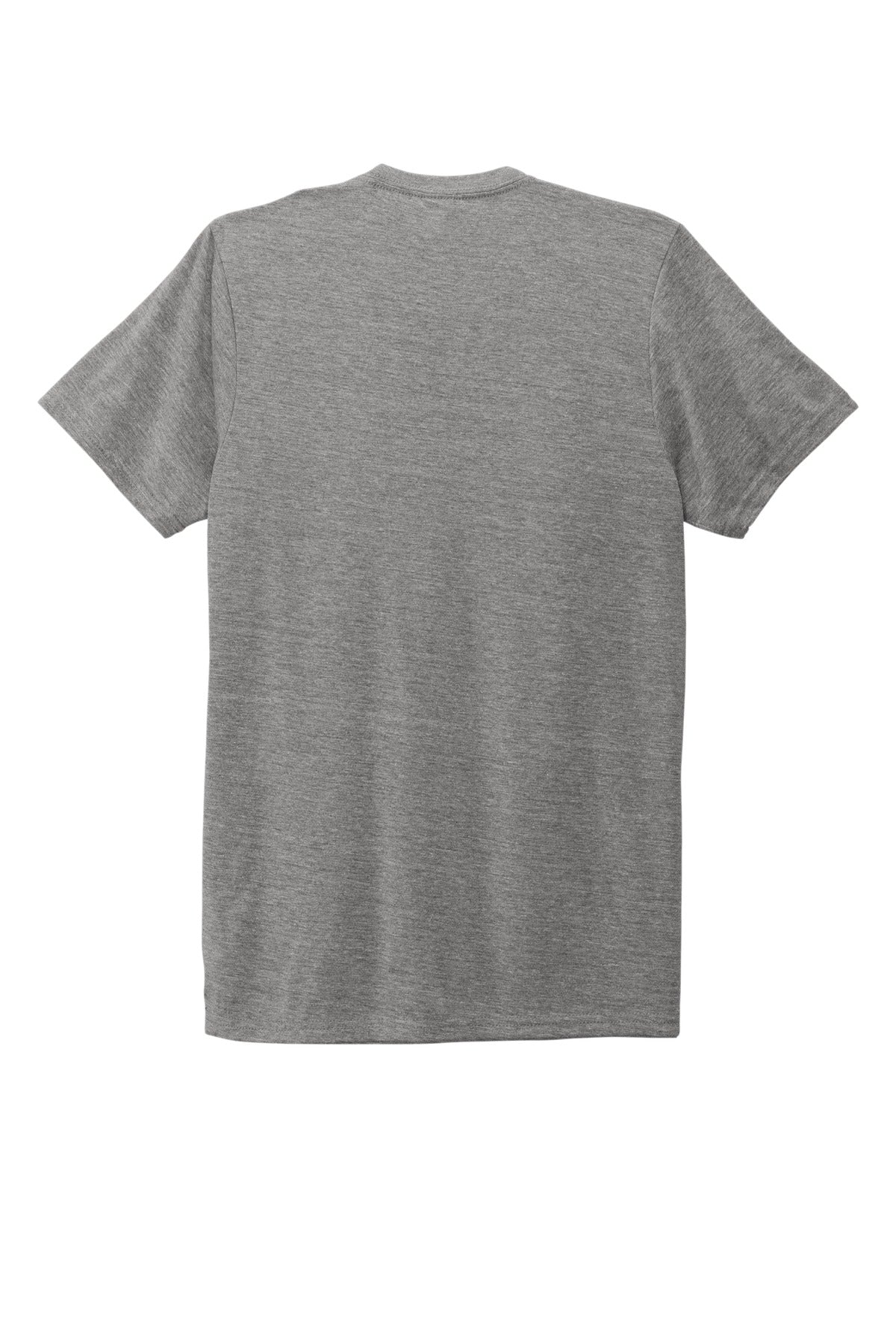 Front View of Aluminum Grey Allmade Unisex Tri-Blend Tee AL2004