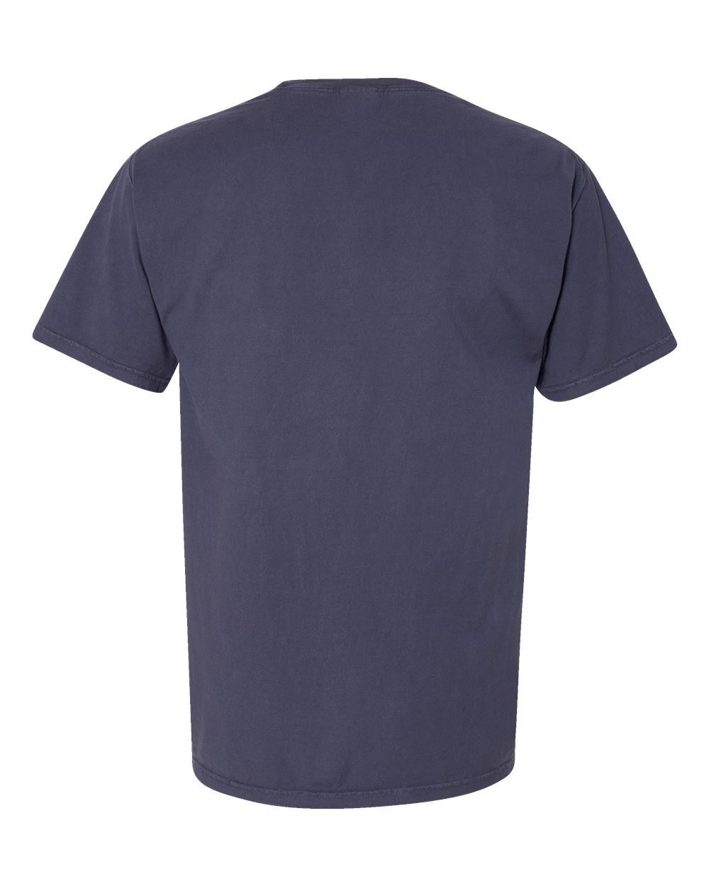Front View of Anchor Slate Garment-Dyed Pocket T-Shirt - GDH150