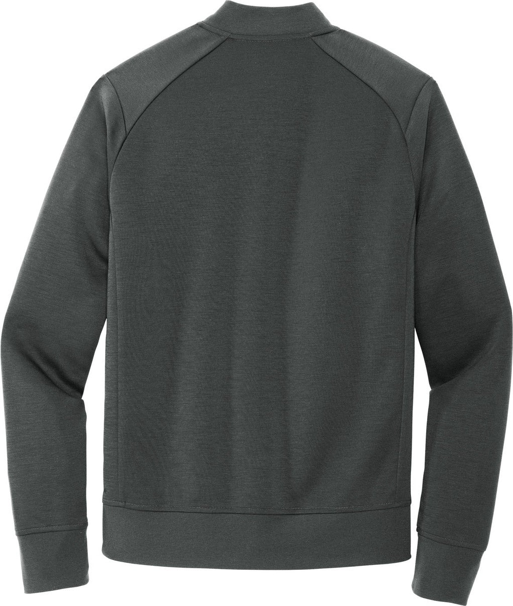 Front View of AnchorGrey Mercer+Mettle Double-Knit Bomber MM3000