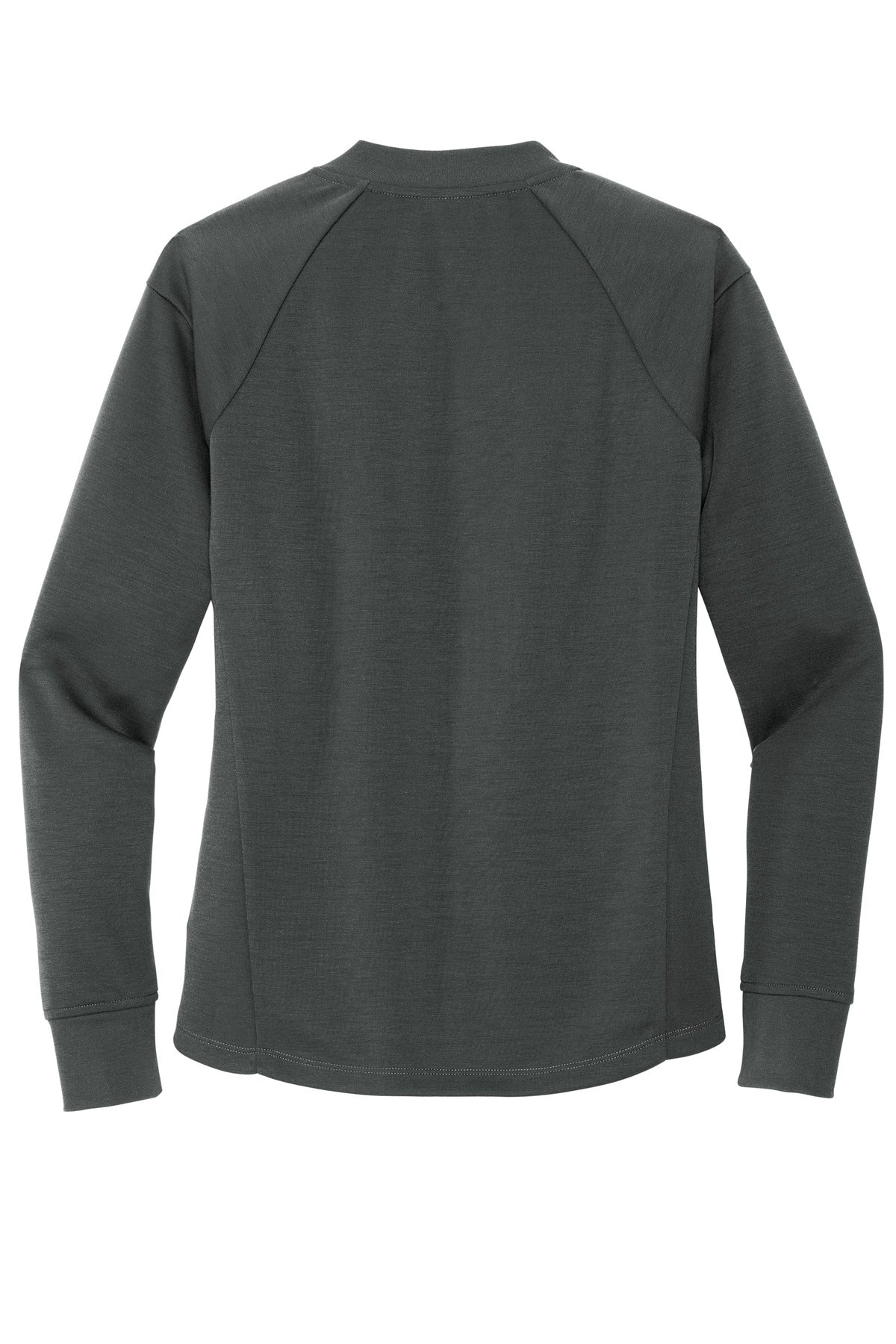 Rear View of AnchorGrey Mercer+Mettle Women's Double-Knit Bomber MM3001