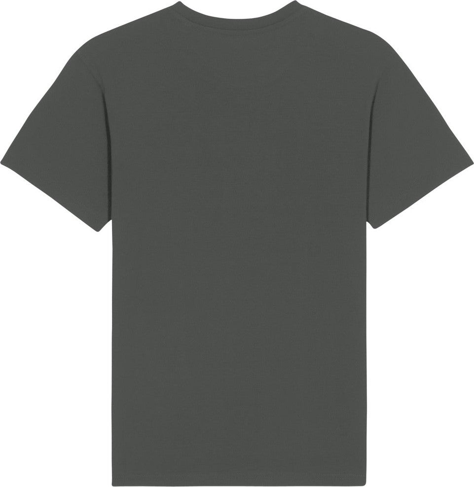 Front View of Anthracite Stanley/Stella Unisex Rocker Tee SXU016