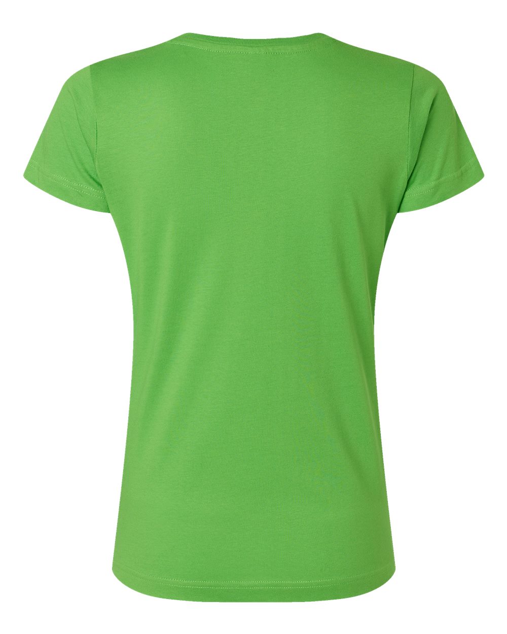 Front View of Apple Women's Fine Jersey Tee - 3516