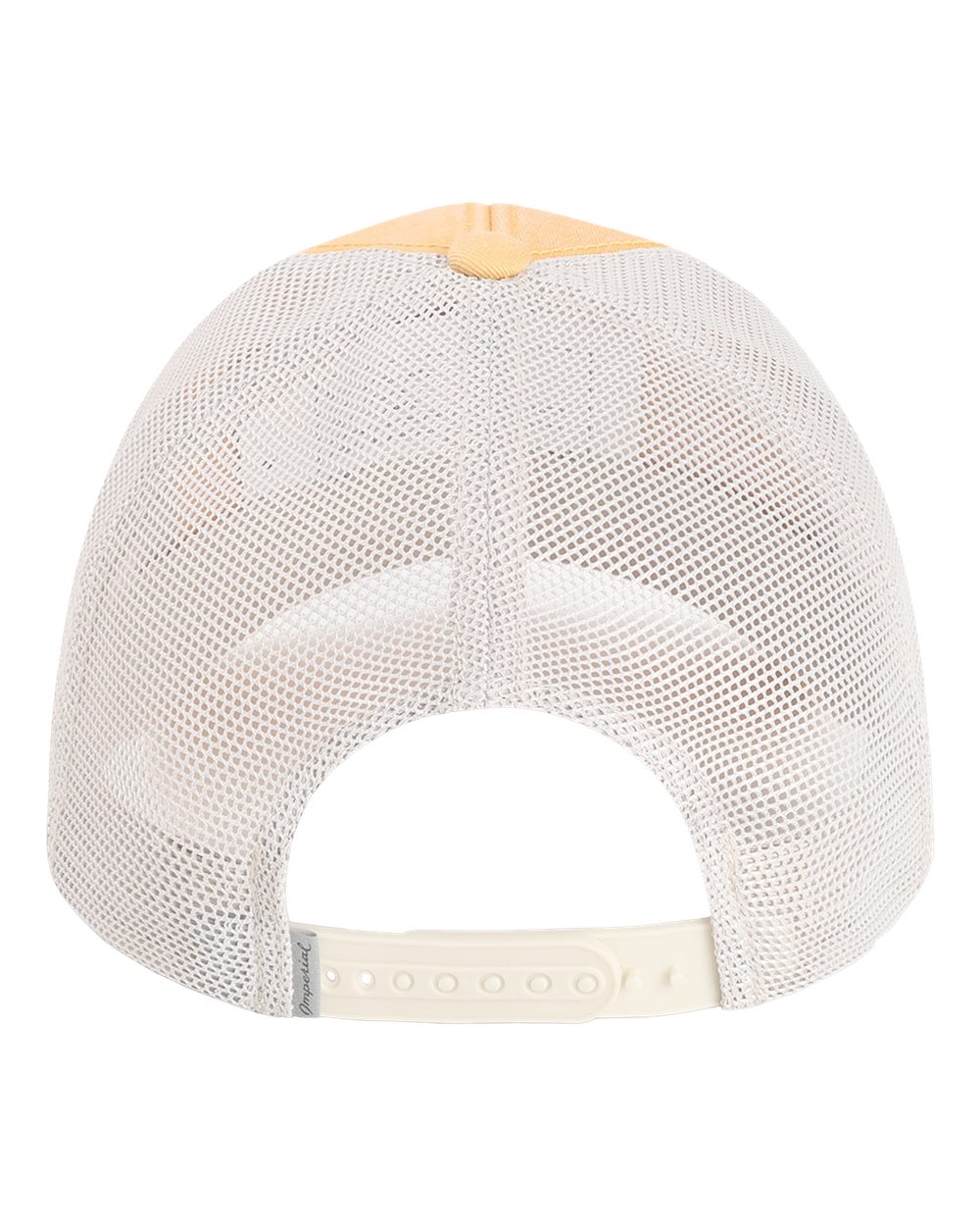 Front View of Apricot/ Stone The Gambit Mesh Back Cap - X240M