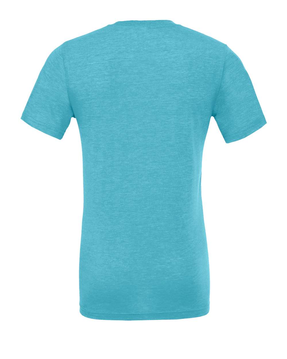 Front View of Aqua Triblend Triblend Tee - 3413