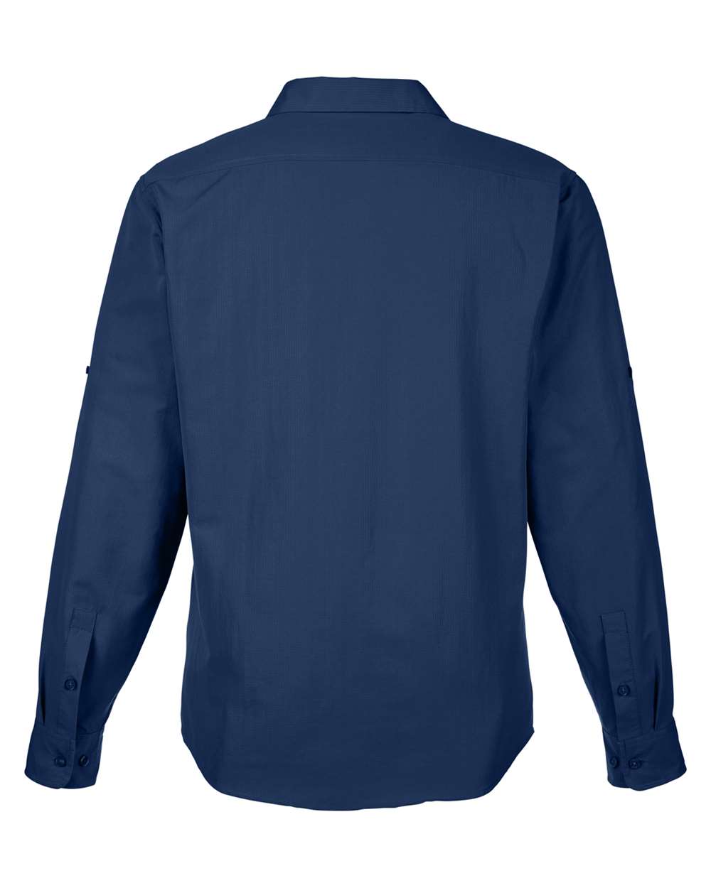 Rear View of Arctic Navy Aerobora Woven Shirt - M14089