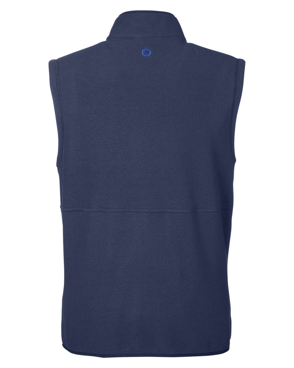 Rear View of Arctic Navy M2 Rocklin Vest - M15778
