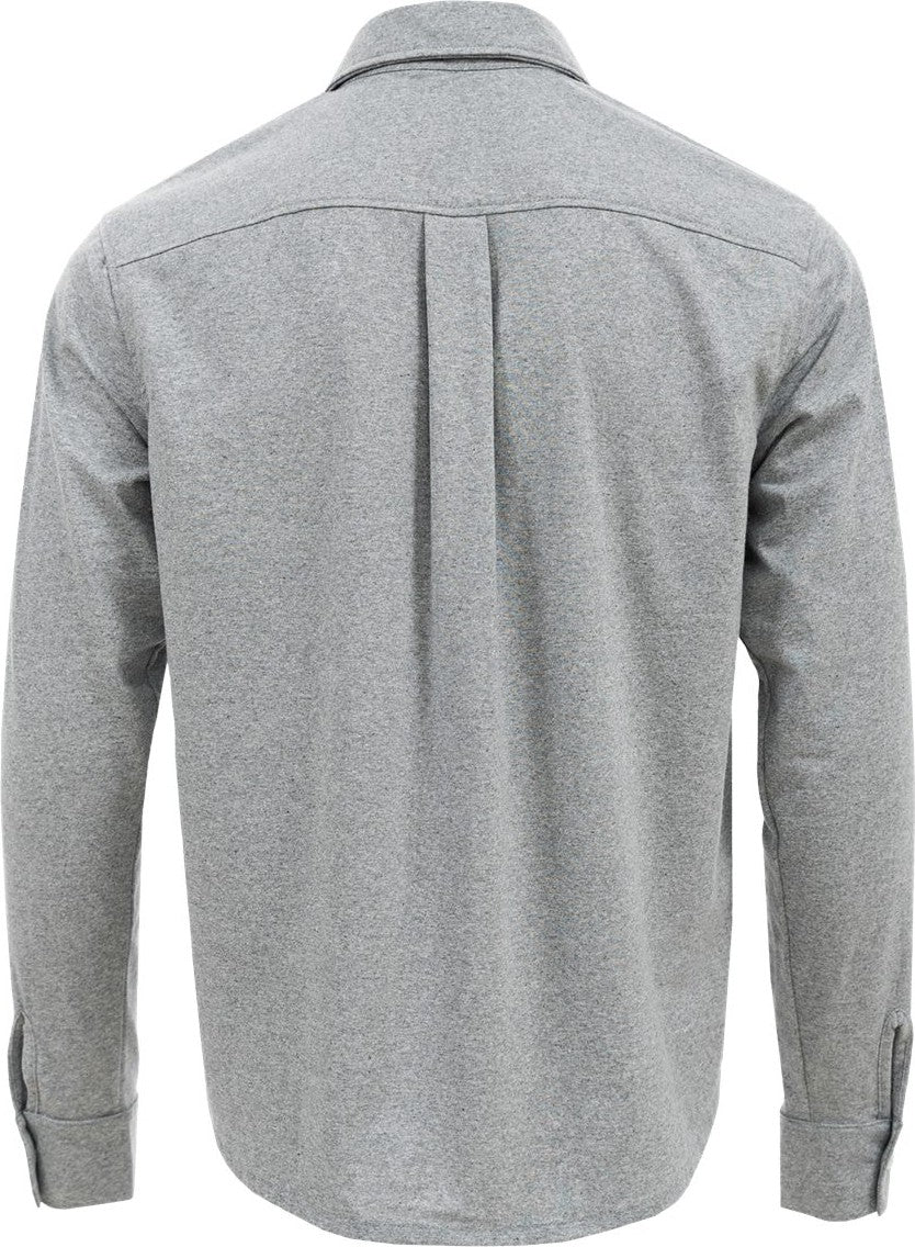 Front View of Ash Eco Button Down Shirt - EC650