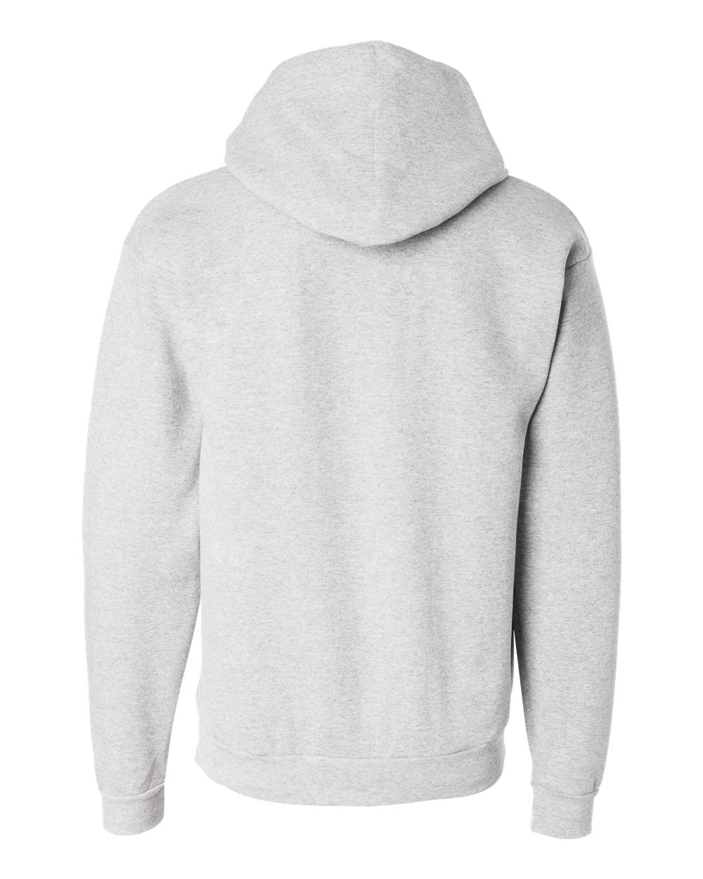 Rear View of Ash Ecosmart® Hooded Sweatshirt - P170