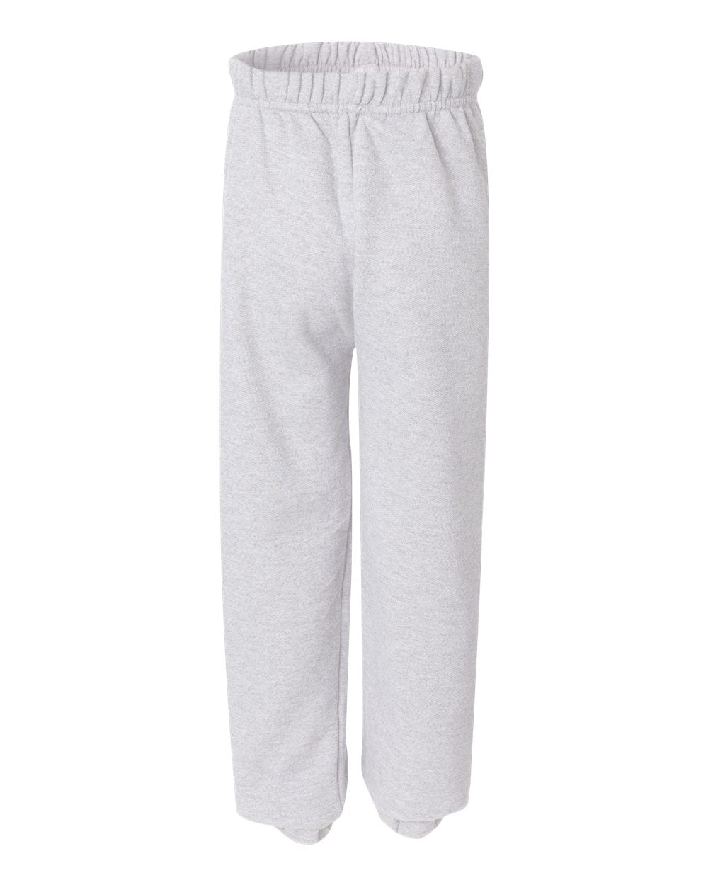 Rear View of Ash NuBlend® Youth Sweatpants - 973BR