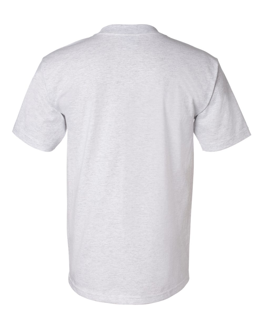 Rear View of Ash USA-Made Heavyweight T-Shirt - 5100