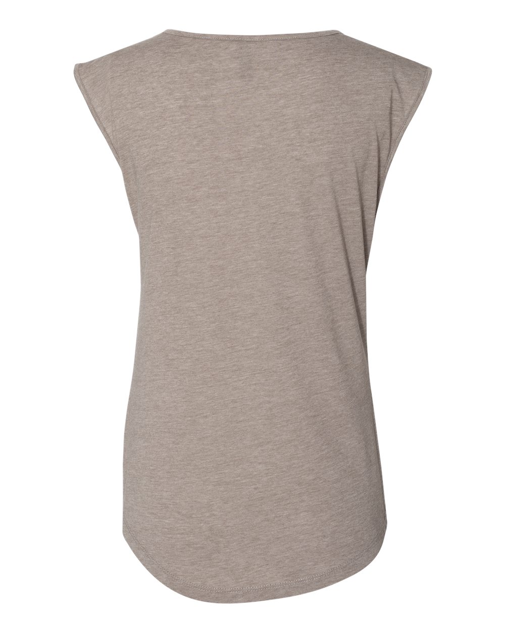 Rear View of Ash Women&#39;s Festival Sleeveless Deep V-Neck T-Shirt - 5040