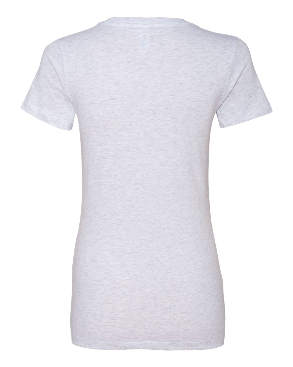 Rear View of Ash Women’s Jersey Deep V-Neck Tee - 6035