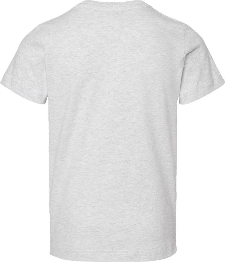 Front View of Ash Youth Fine Jersey Tee - 6101