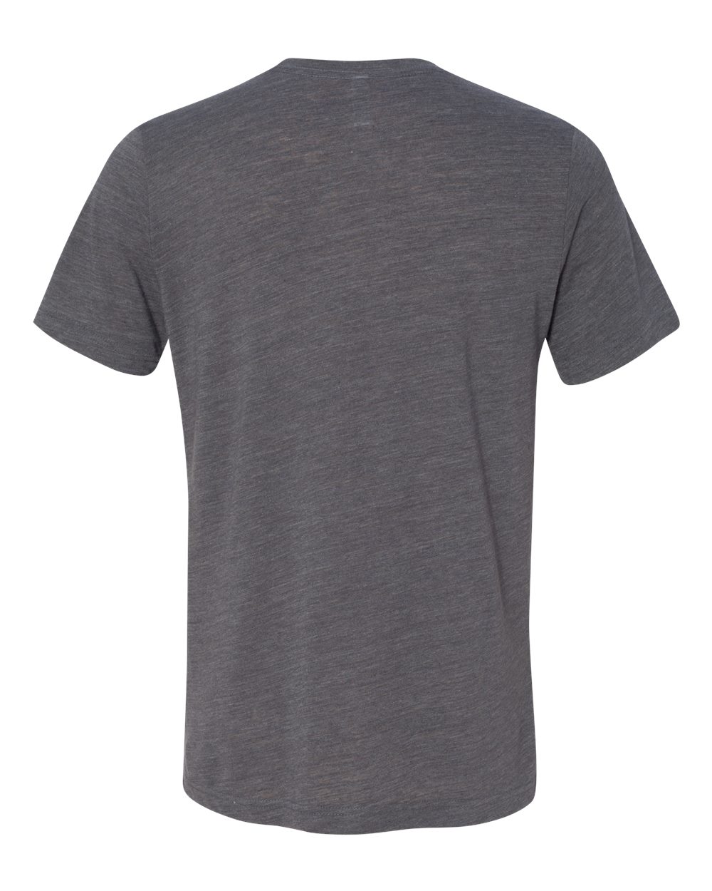 Rear View of Asphalt Slub Texture Tee - 3650