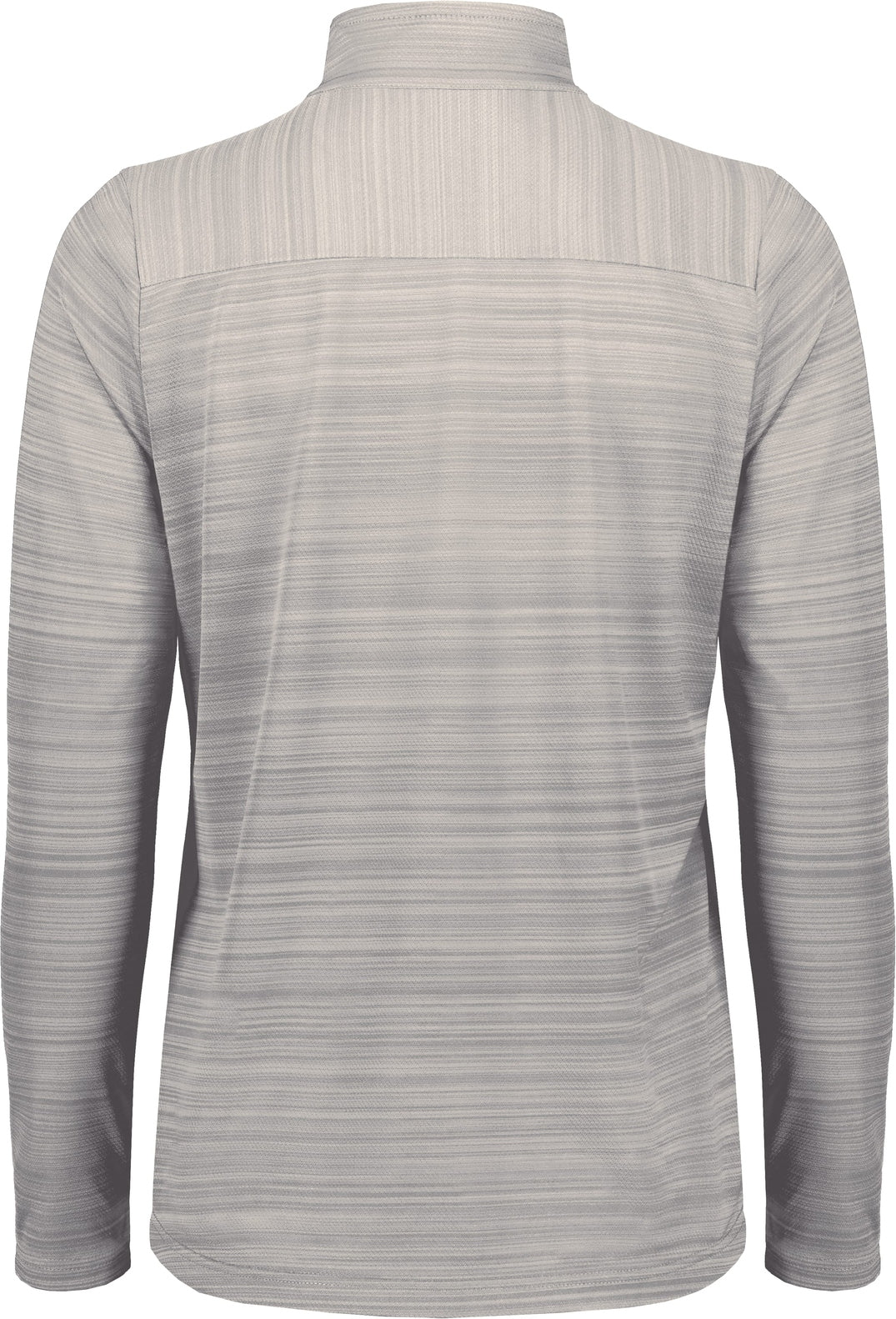 Rear View of ATHLETIC GREY LDS PURSUIT 1/2 ZIP PULLOVER