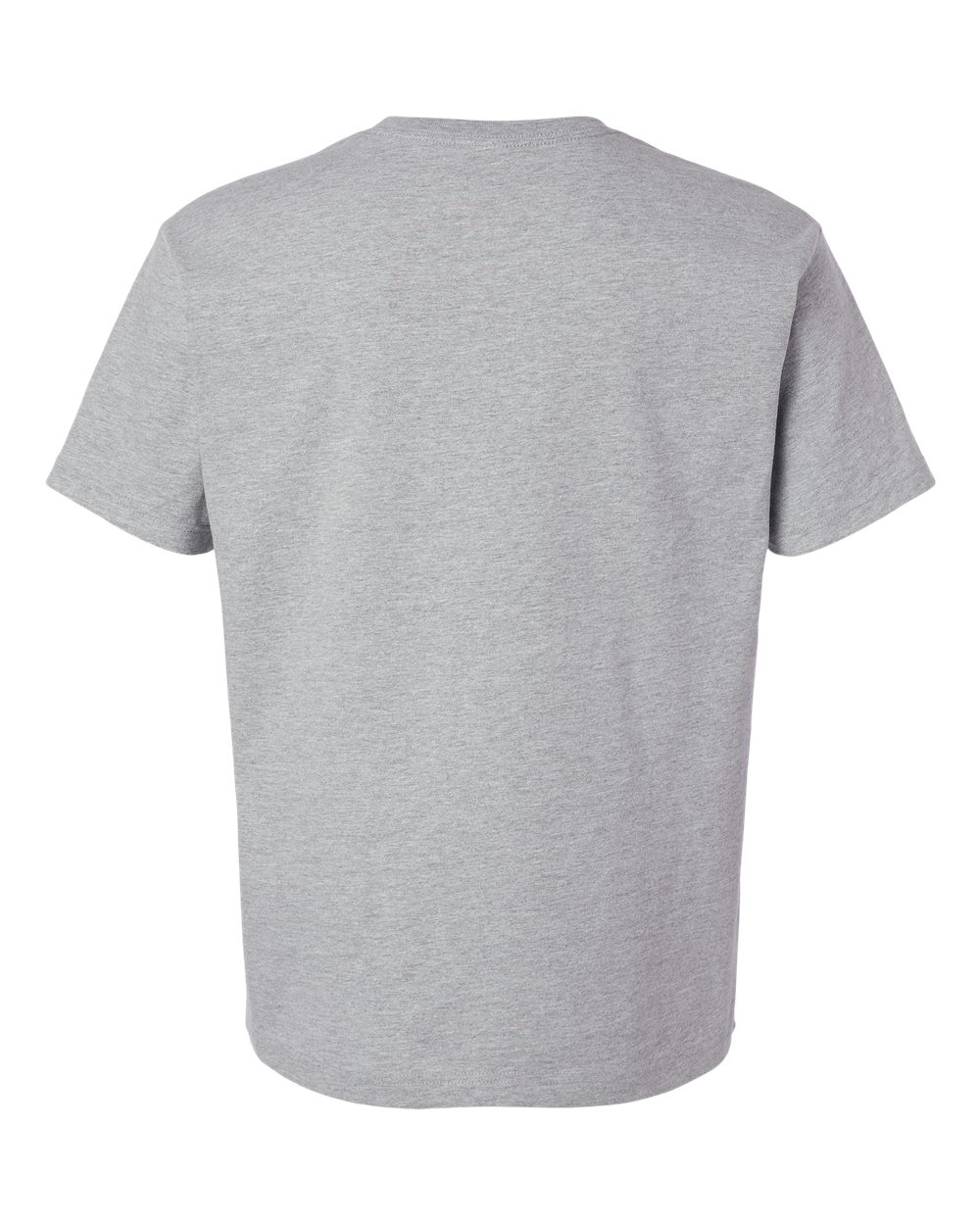 Front View of Athletic Heather 7.5 oz Heavyweight Tee - 4610