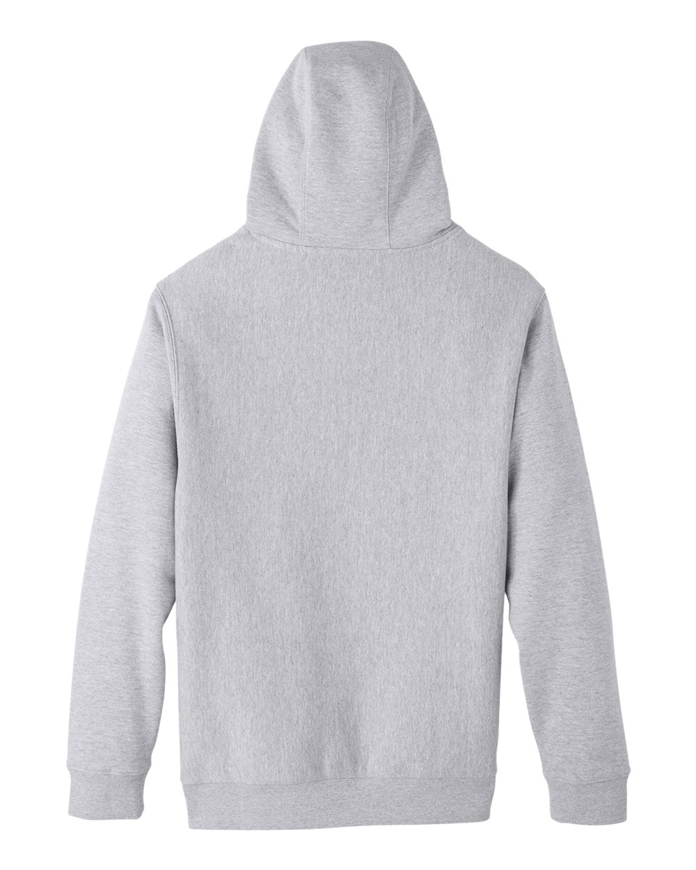 Front View of Athletic Heather Unisex Zone HydroSport™ Heavyweight Pullover Hooded Sweatshirt - TT96