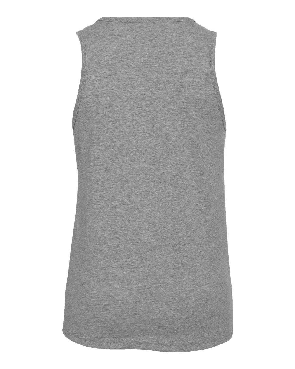 Front View of Athletic Heather Youth Heather CVC Tank - 3480YCVC
