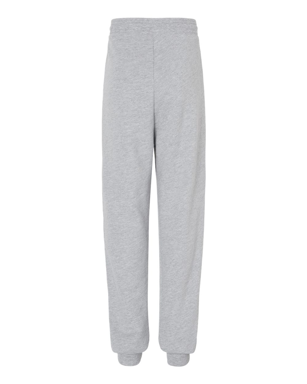 Front View of Athletic Heather Youth Jogger Sweatpants - 3727Y