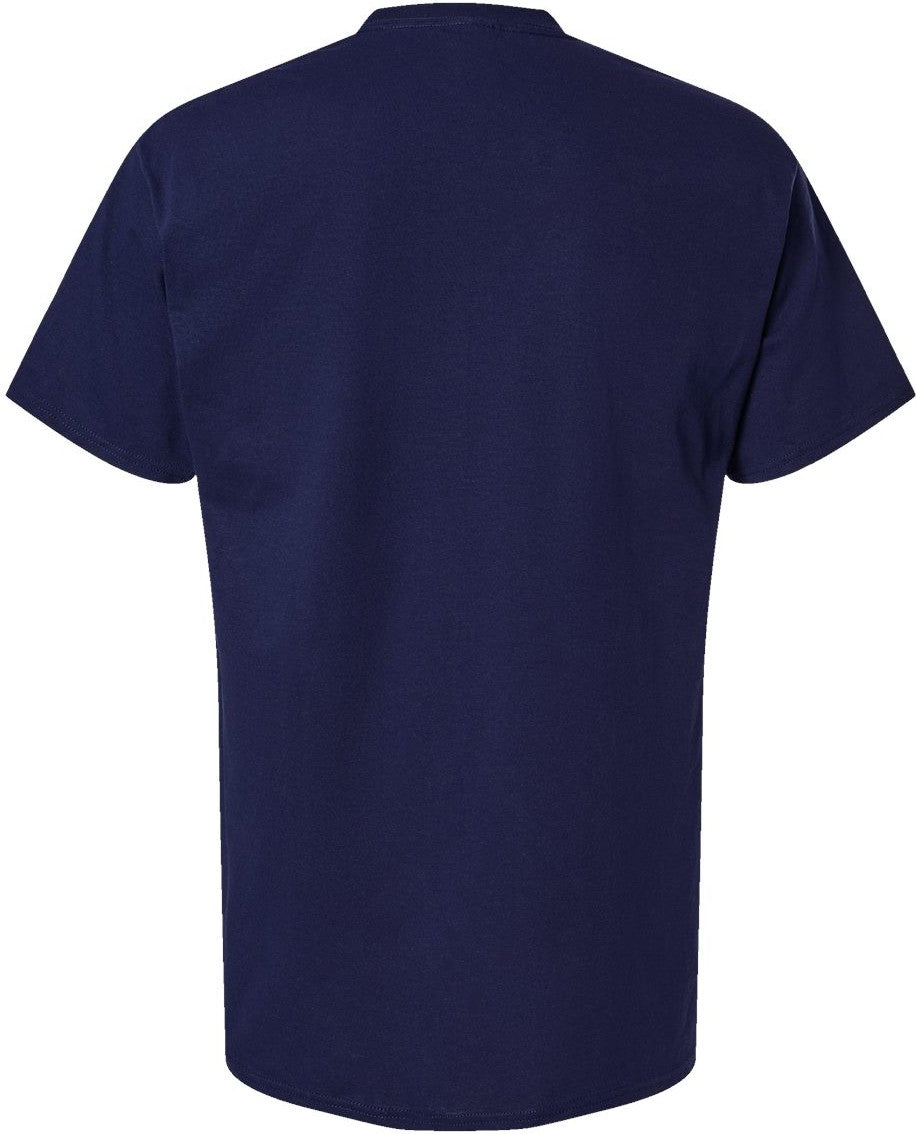Front View of Athletic Navy Essential-T Tall T-Shirt - 5280T