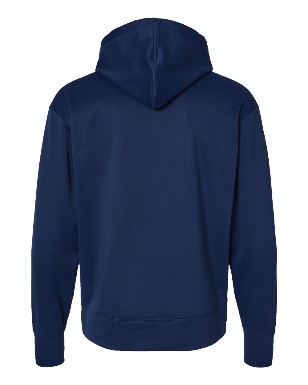 Front View of Athletic Navy Sport Hooded Sweatshirt - CHP180
