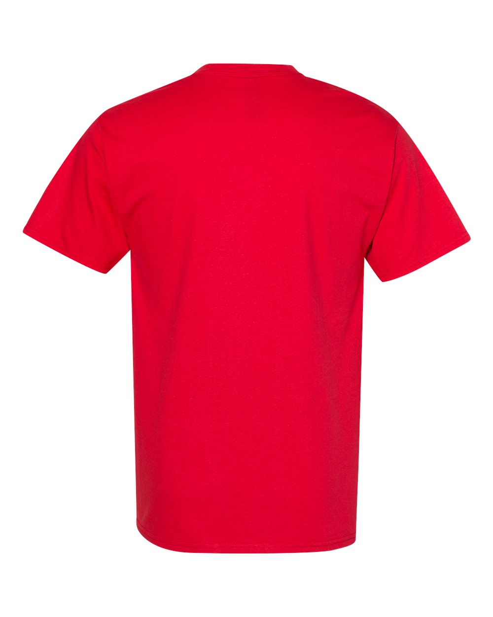 Front View of Athletic Red Beefy-T® T-Shirt - 5180