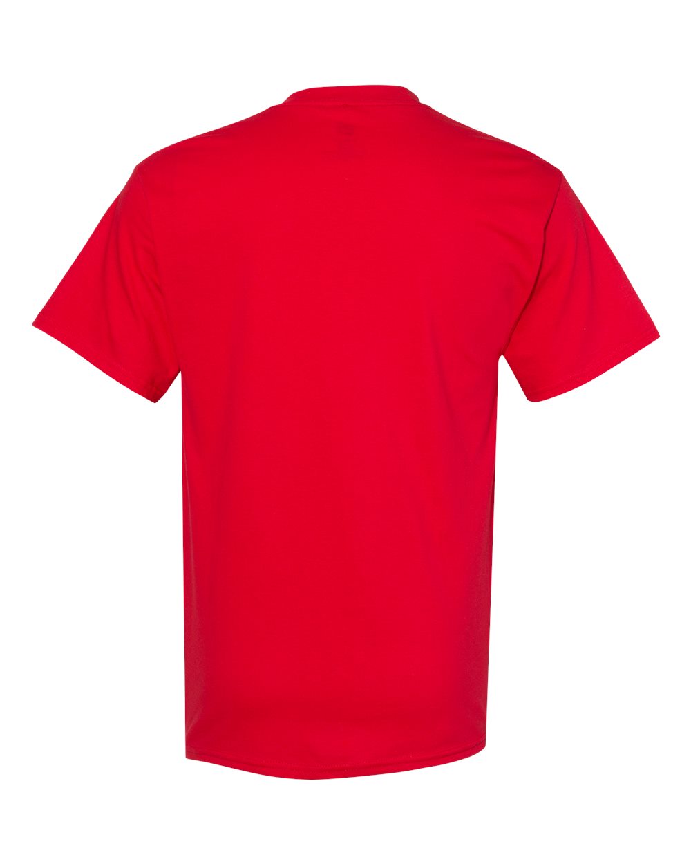 Front View of Athletic Red Essential-T T-Shirt - 5280