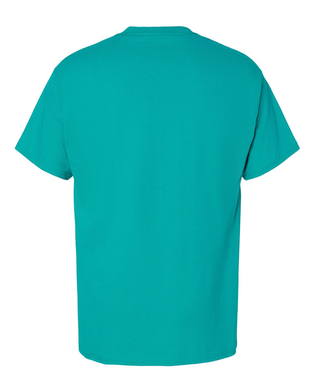 Front View of Athletic Teal Essential-T T-Shirt - 5280