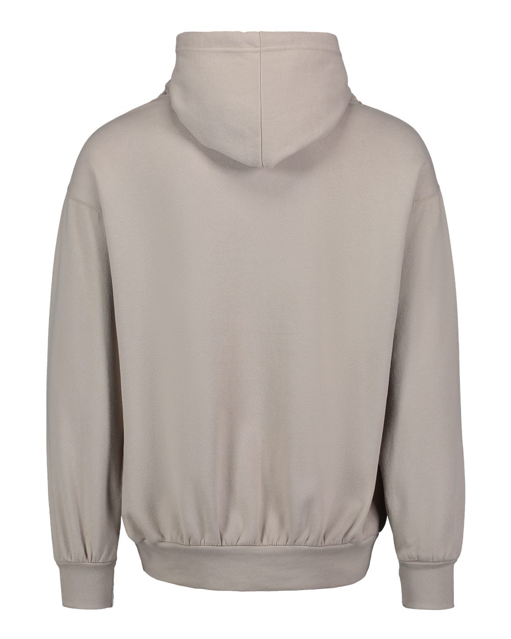 Rear View of Atmosphere Vintage Fleece Hooded Sweatshirt - 1478