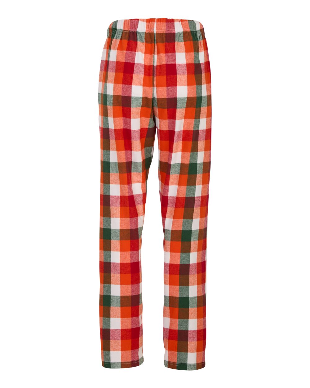 Front View of Autumn Buffalo Check Women's Haley Flannel Pants - BW6620
