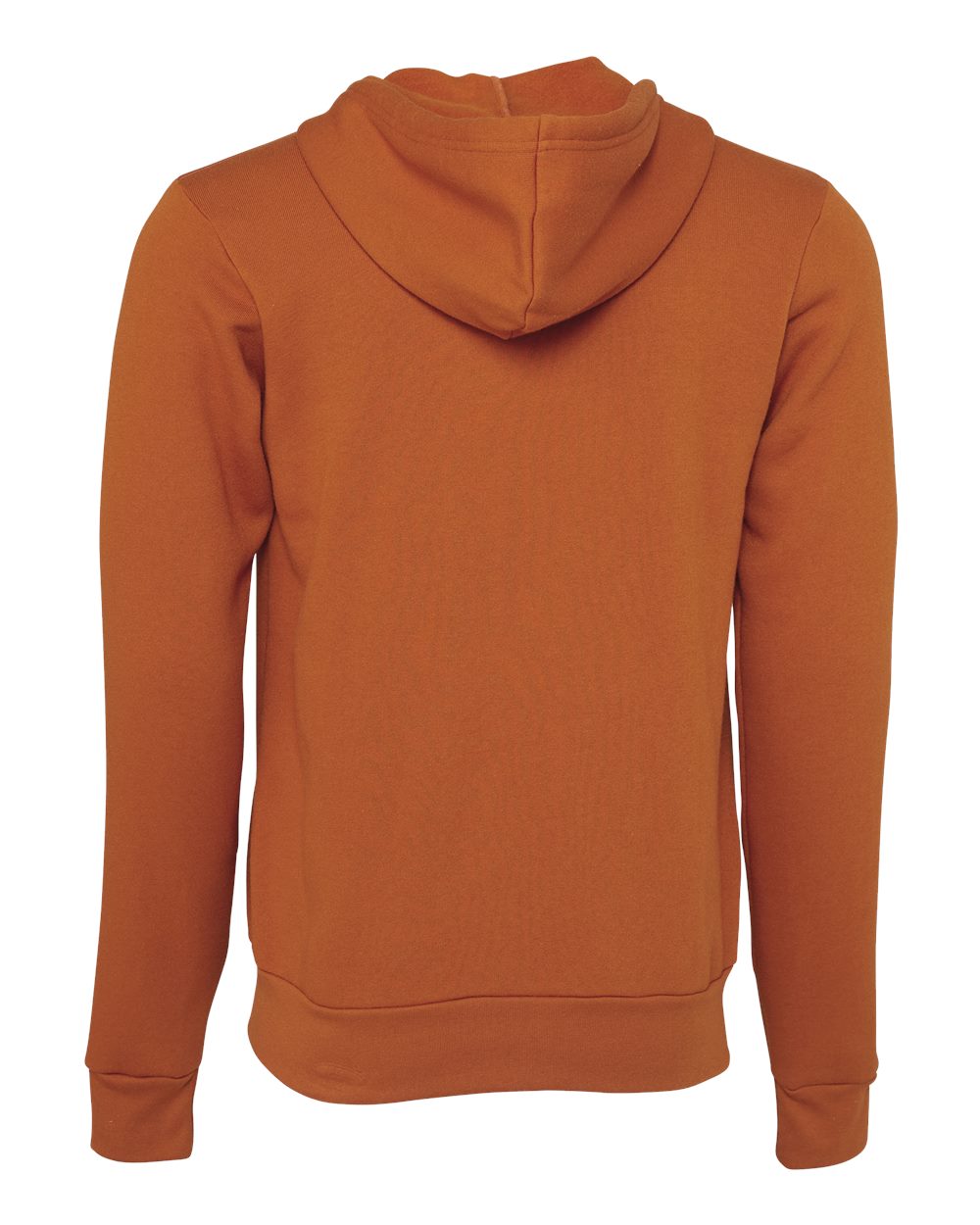 Front View of Autumn Sponge Fleece Full-Zip Hoodie - 3739
