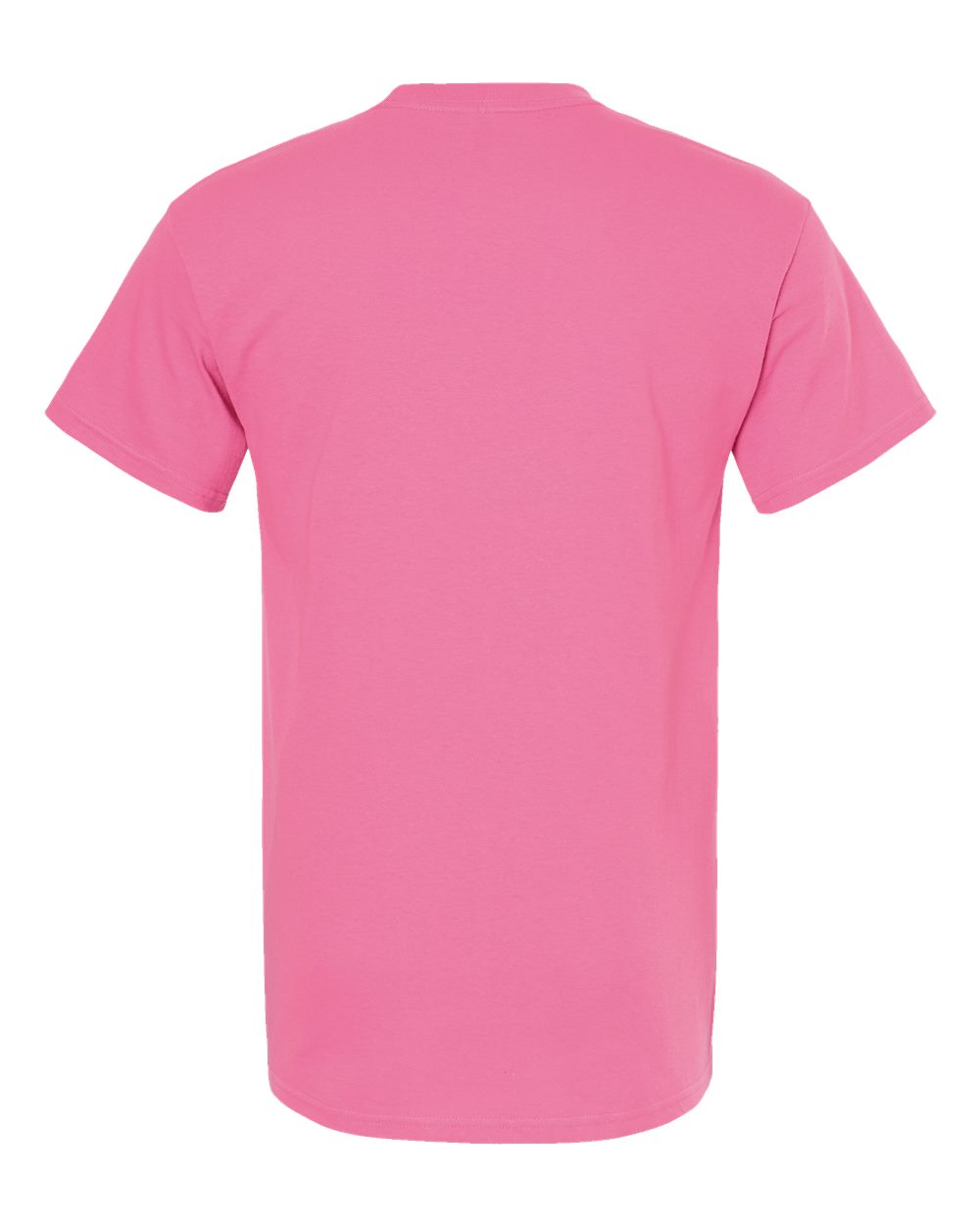 Rear View of Azalea Gold Soft Touch T-Shirt - 4800