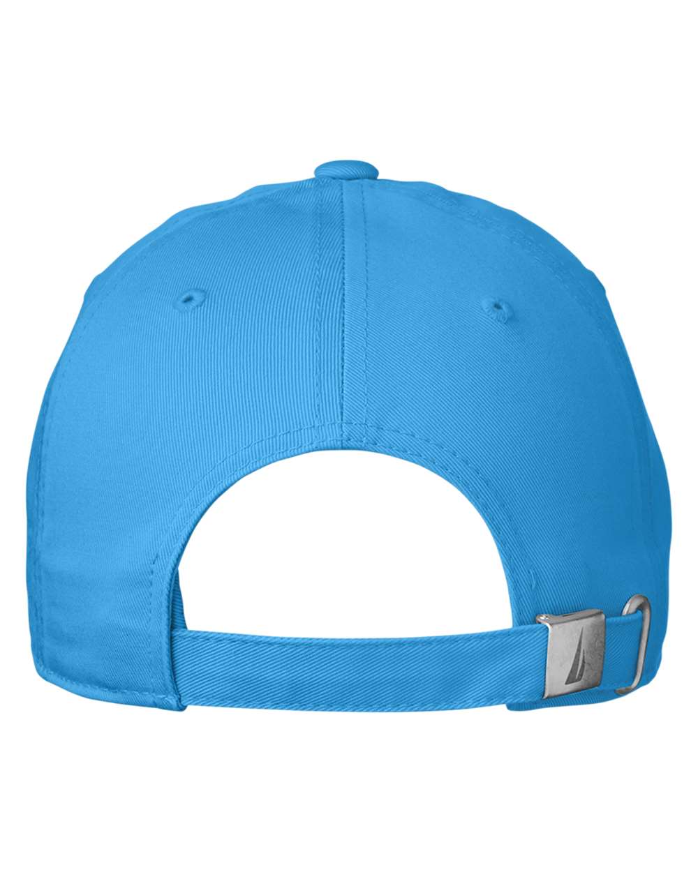 Rear View of Azure Blue J-Class Baseball Cap - N17606