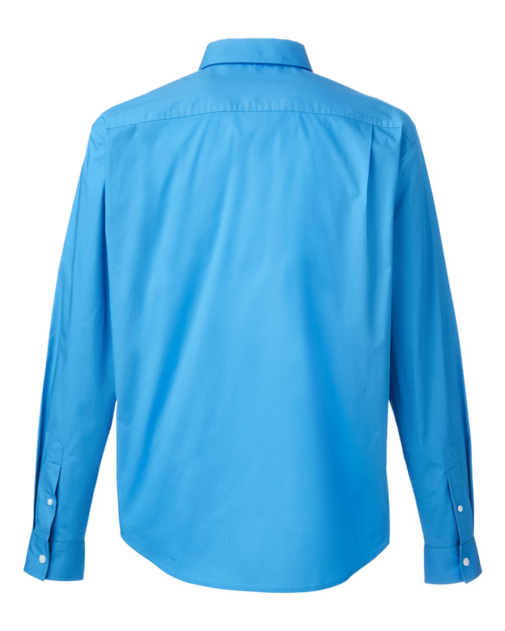 Front View of Azure Blue Staysail Shirt - N17170