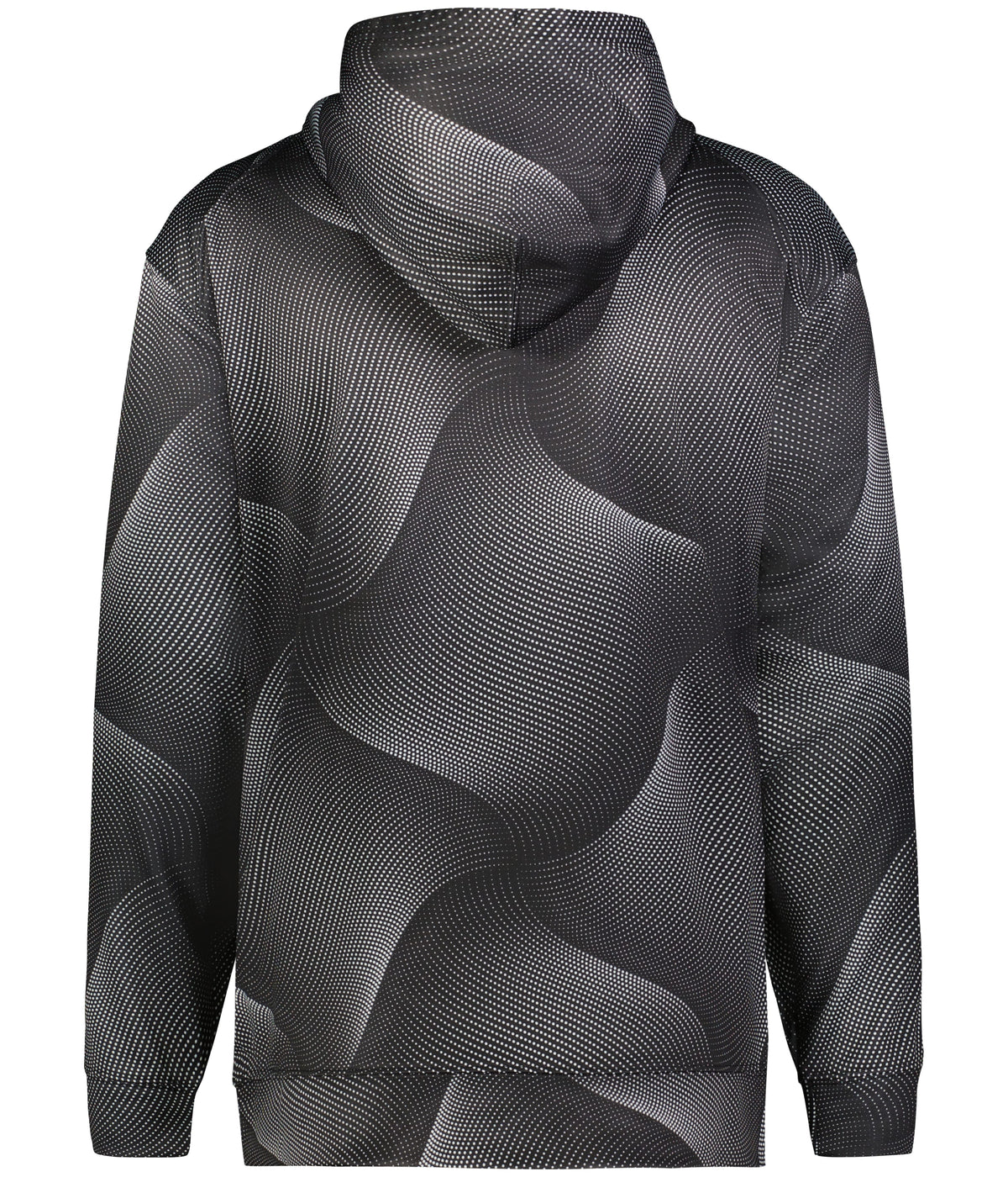 Rear View of BA BLACK WARP YOUTH WARP HOODIE