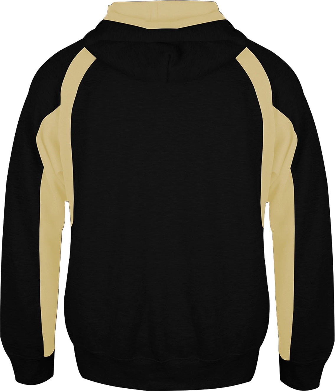 Rear View of BA BLACK/VEGAS HOOK HOOD