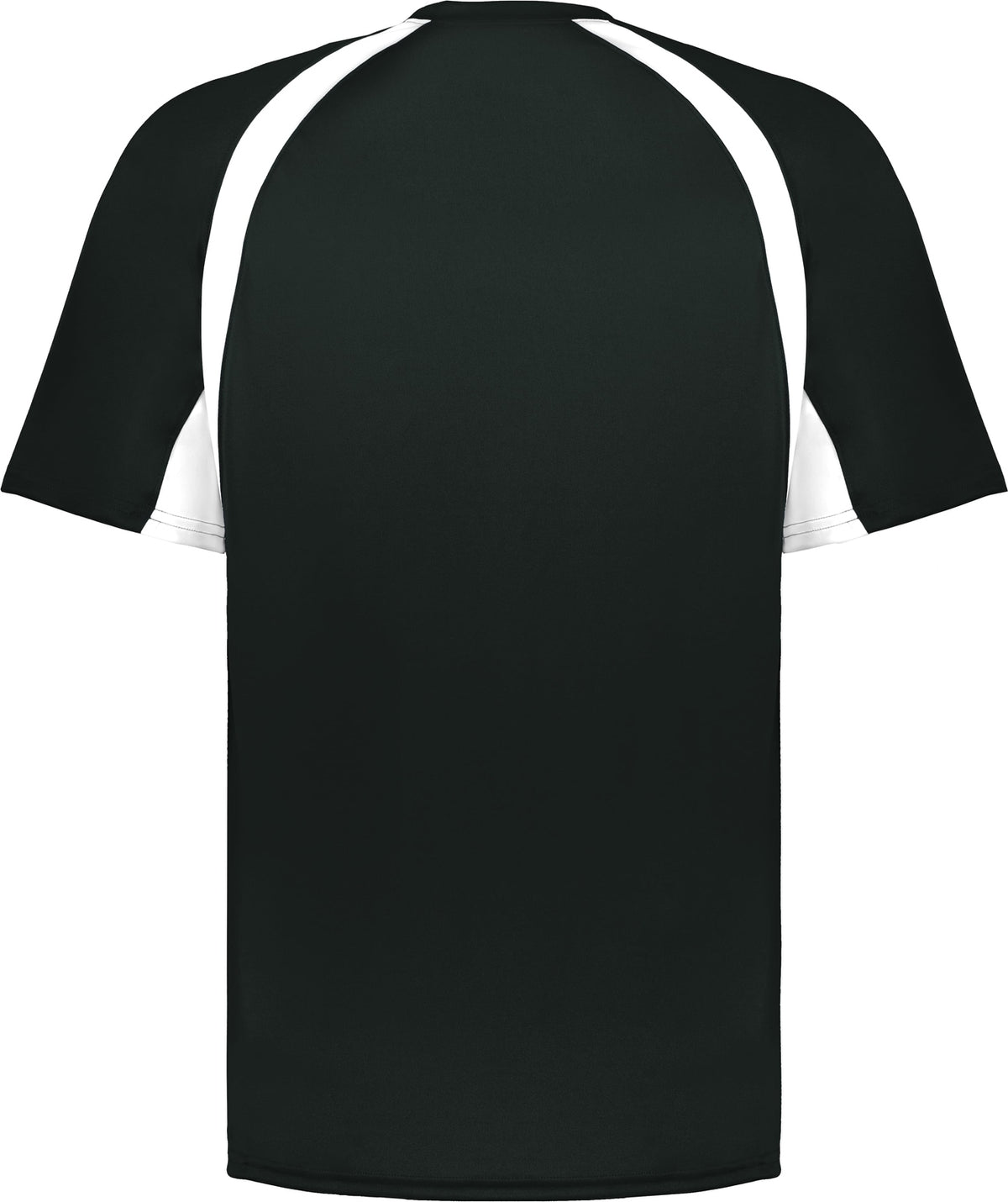 Rear View of BA BLACK/WHITE HOOK TEE