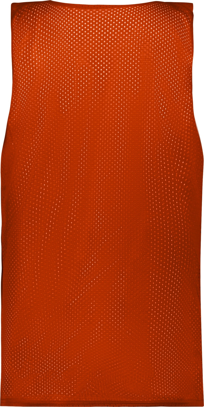 Rear View of BA BT. ORANGE/WHITE LADIES MESH REVERSIBLE JERSEY