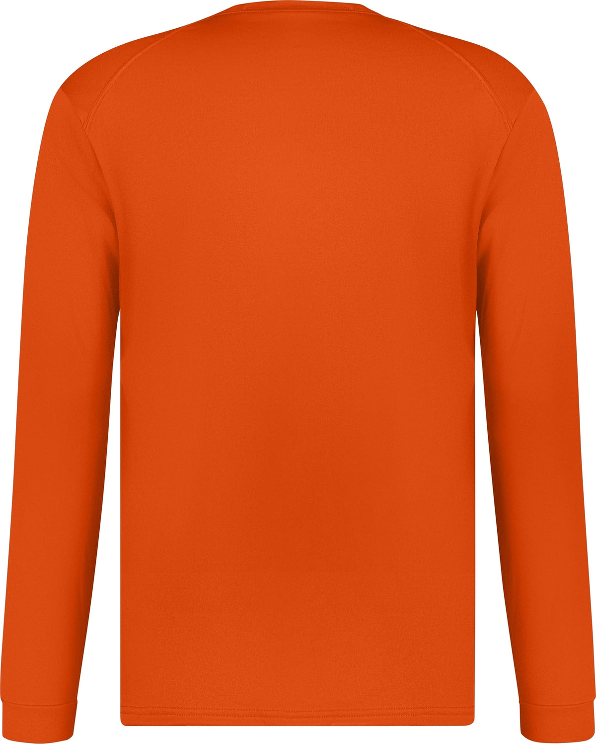 Rear View of BA BURNT ORANGE B-CORE L/S TEE