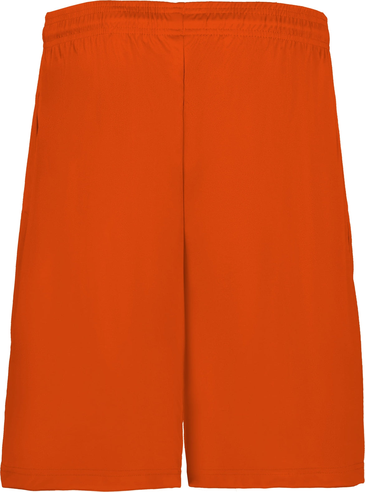 Rear View of BA BURNT ORANGE B-CORE POCKETED SHORT
