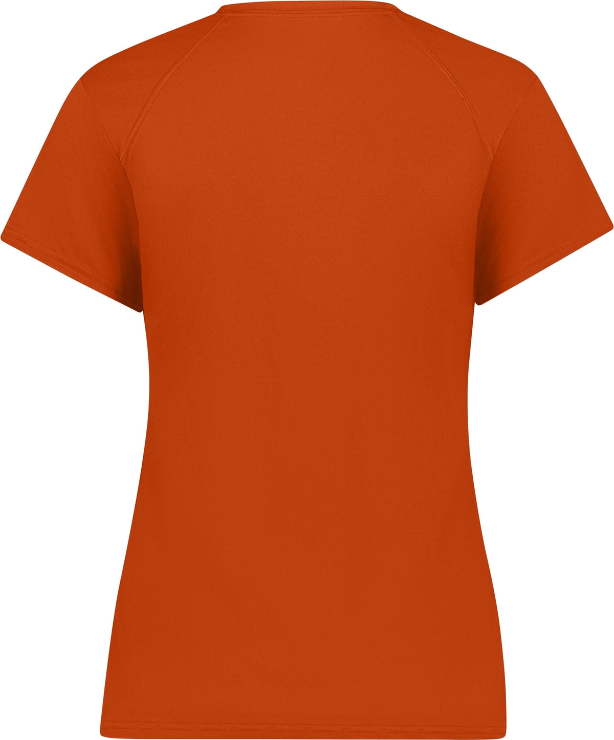 Rear View of BA BURNT ORANGE LADIES B-CORE TEE