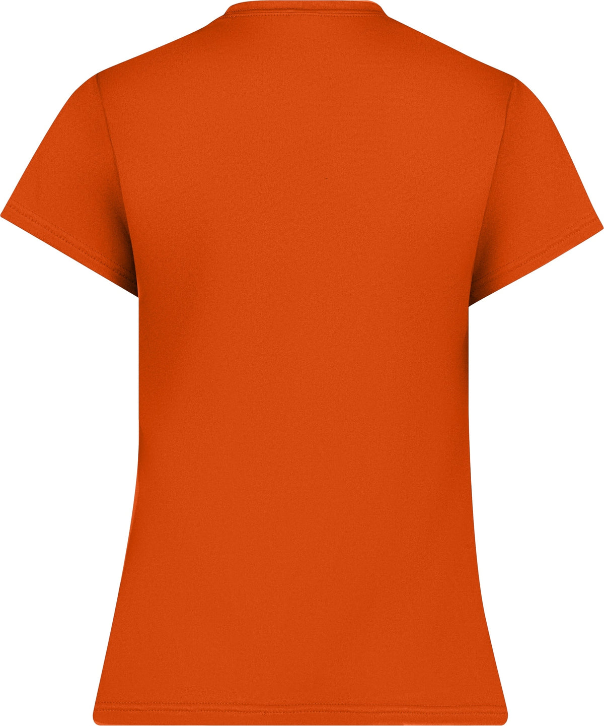 Rear View of BA BURNT ORANGE LADIES C2 TEE