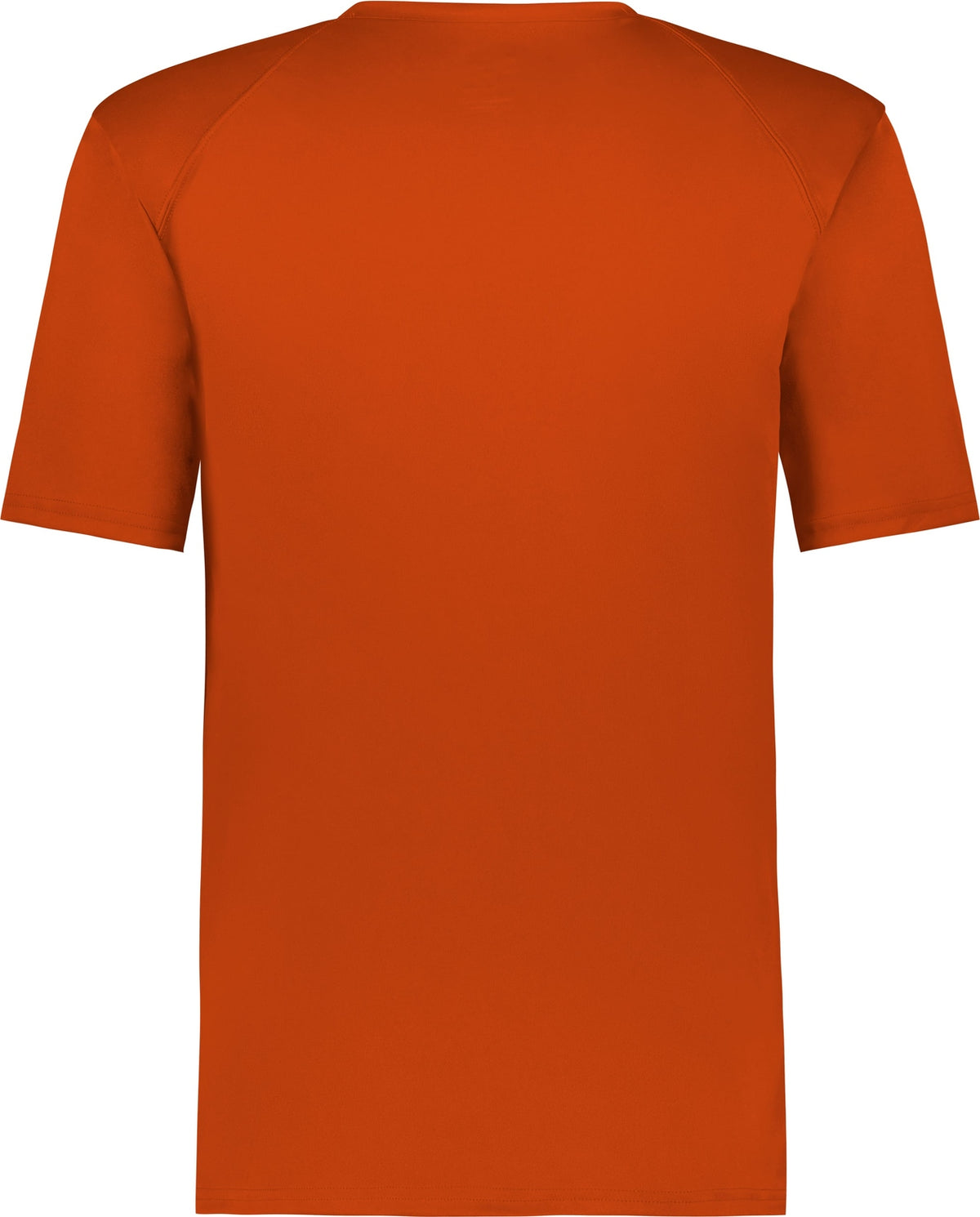Rear View of BA BURNT ORANGE YOUTH B-CORE V-NECK TEE
